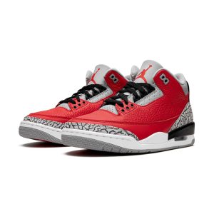 JORDAN AIR JORDAN 3 RETRO "RED CEMENT UNITE"